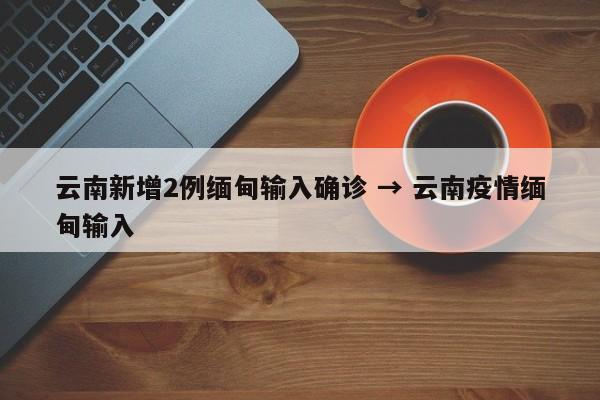 云南新增2例缅甸输入确诊 → 云南疫情缅甸输入