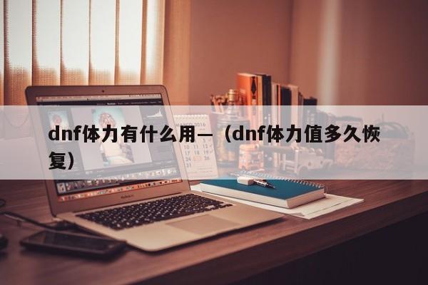 dnf体力有什么用—(dnf体力值多久恢复)